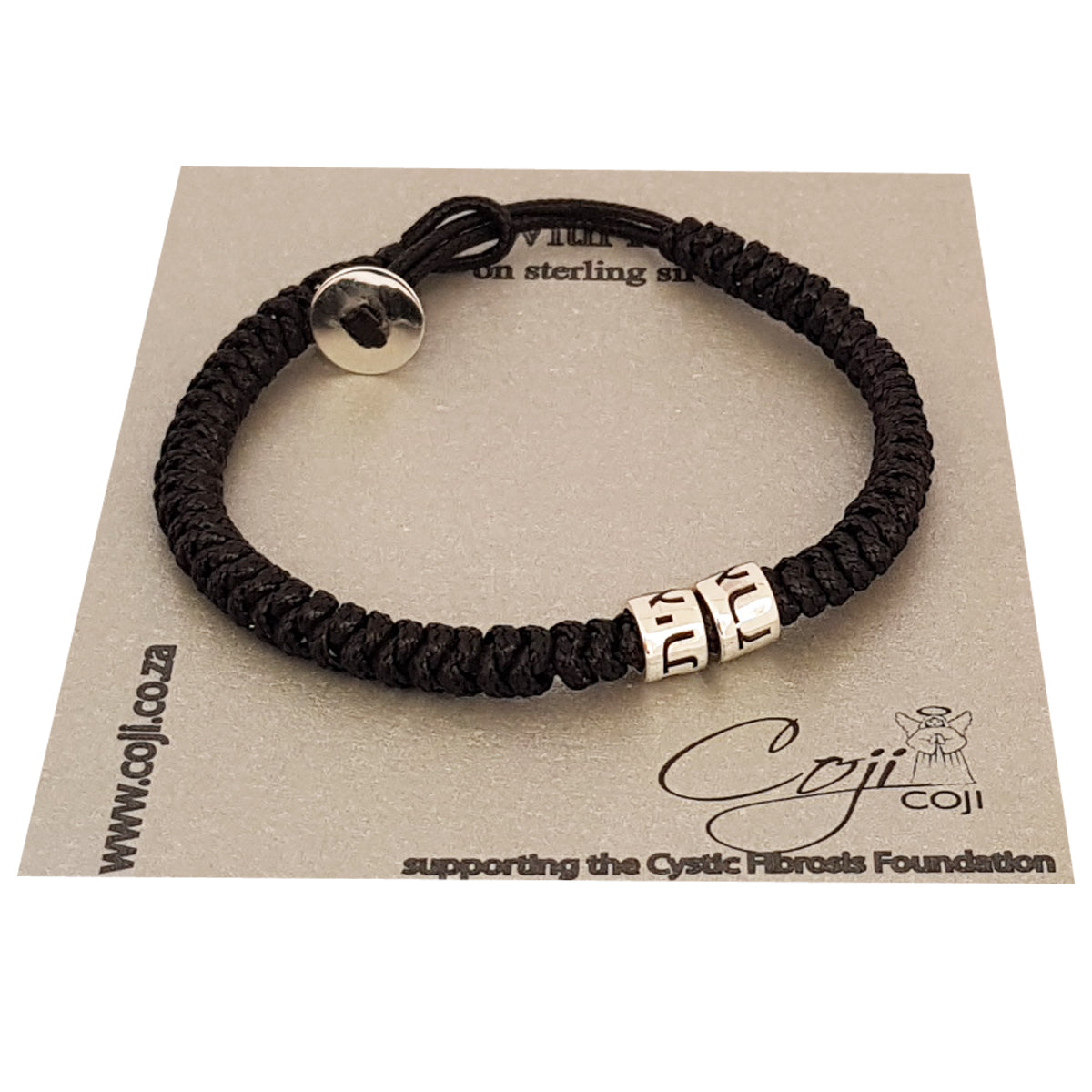 Men&#39;s Black Single Strap Bracelet