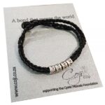 Unisex Name Rings Bracelet